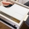 Martha Stewart Brody Clear Plastic Storage Organizer Bins W/ White Engineered Wood Lids, 3 Pack Small/Medium/Large BE-PB3317-WD-3-CL-WH-MS - alternate 6